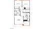 Upstairs floor plan showing the primary bedroom, bath, and walk-in closet, plus two bedrooms and a shared bath at 1433 Nocturnal Flight St, Las Vegas, NV 89138