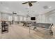 Game room has ping pong, pool table and shuffleboard at 2428 Granada Bluff Ct, Las Vegas, NV 89135