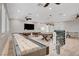 Game room with shuffleboard, ping pong, and seating area at 2428 Granada Bluff Ct, Las Vegas, NV 89135