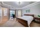 Spacious main bedroom with private access to backyard at 2428 Granada Bluff Ct, Las Vegas, NV 89135
