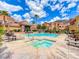 Inviting pool and spa area for residents to enjoy at 3975 N Hualapai Way # 267, Las Vegas, NV 89129