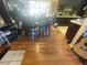 Bright dining area with hardwood floors and kitchen access at 4111 Sanderling Cir # 354, Las Vegas, NV 89103
