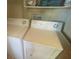 Functional laundry room with washer and dryer included at 4111 Sanderling Cir # 354, Las Vegas, NV 89103