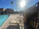 Relaxing poolside lounge chairs near community pool at 4111 Sanderling Cir # 354, Las Vegas, NV 89103