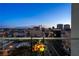 Stunning city views from private balcony at sunset at 150 Las Vegas Blvd # 907, Las Vegas, NV 89101