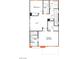 Floorplan showing the layout of the third floor featuring the primary bedroom and a loft at 1537 Bat Hawk St, Las Vegas, NV 89138