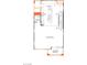 Floorplan showing the layout of the second floor featuring a kitchen and great room at 1537 Bat Hawk St, Las Vegas, NV 89138