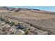 Aerial view of a residential area against a mountain backdrop at 2261 Boutique Ave, Henderson, NV 89044