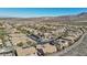 Aerial view of homes in a community with distant mountain views at 2261 Boutique Ave, Henderson, NV 89044