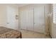 Bright bedroom with ample closet space and mirrored doors at 2261 Boutique Ave, Henderson, NV 89044