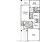 Floor plan showcasing a spacious layout with 3 bedrooms and 2 baths at 2575 Red Planet St, Henderson, NV 89044