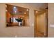 Kitchen features a breakfast bar and light-toned wood cabinets at 2575 Red Planet St, Henderson, NV 89044