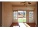 Sunroom with sliding glass doors and tile floor at 2575 Red Planet St, Henderson, NV 89044