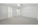 Bright bedroom with access to a hallway and bathroom at 266 Cullerton St, Las Vegas, NV 89148