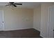 Spacious bedroom with ceiling fan and neutral decor at 3309 Conterra Park Ave, North Las Vegas, NV 89081