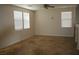 Living room with tile floors and ceiling fan at 3309 Conterra Park Ave, North Las Vegas, NV 89081