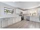 Modern kitchen with white cabinets, stainless steel appliances, and quartz countertops at 3378 Del Marino St, Las Vegas, NV 89121