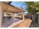 Covered patio with tile flooring and a seating area at 3378 Del Marino St, Las Vegas, NV 89121