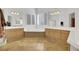 Elegant bathroom with double sinks and a soaking tub at 385 Apple River Ct, Las Vegas, NV 89148