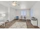 Bright home office with a desk and chairs at 513 Rafkin Pl, Henderson, NV 89052