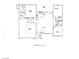 Floor plan of the home showing 3 bedrooms, 2 baths, living, dining, and 2 car garage at 521 Antelope Ave, Pahrump, NV 89060