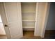 Open pantry with shelves for extra storage at 521 Antelope Ave, Pahrump, NV 89060