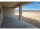 Spacious covered patio with desert views at 521 Antelope Ave, Pahrump, NV 89060