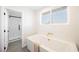 Modern bathroom with a freestanding soaking tub and walk-in shower at 602 Calcutta Ln, Henderson, NV 89015