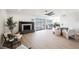 Open concept dining area with a round table and chairs, near the kitchen at 602 Calcutta Ln, Henderson, NV 89015