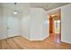 Light and bright entryway with wood-look floors at 6230 Home Haven St, North Las Vegas, NV 89031