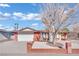 Brick ranch house with a two-car garage and well-maintained landscaping at 6436 Whippoorwill Way, Las Vegas, NV 89103