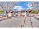 Charming home exterior with a walkway and well-manicured landscaping at 6436 Whippoorwill Way, Las Vegas, NV 89103