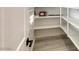 Well-organized pantry with ample shelving for storage at 650 Sentinel Spire St, Las Vegas, NV 89138