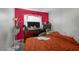 Small bedroom with double bed and dresser at 7026 Westpark Ct, Las Vegas, NV 89147