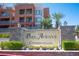 Park Avenue Condominiums building entrance and signage at 79 E Agate Ave # 306, Las Vegas, NV 89123