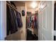 Spacious walk-in closet with ample shelving and hanging space at 79 E Agate Ave # 306, Las Vegas, NV 89123