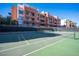 Community tennis court, great for recreation at 79 E Agate Ave # 306, Las Vegas, NV 89123