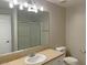 Bathroom featuring a vanity, toilet, and shower at 8777 W Maule Ave # 2109, Las Vegas, NV 89148