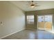 Spacious bedroom with tile flooring and balcony access at 8777 W Maule Ave # 2109, Las Vegas, NV 89148