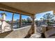 Spacious patio with views of the neighborhood at 1005 Sulphur Springs Ln # 202, Las Vegas, NV 89128