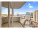 This balcony boasts stunning city views at 135 E Harmon Ave # 2501, Las Vegas, NV 89109