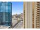 Enjoy the view from this private balcony at 135 E Harmon Ave # 2501, Las Vegas, NV 89109