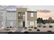 Two-story modern home with balcony and desert landscaping at 135 Harmonica Ave # Lot 18, Henderson, NV 89011