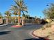 Gated community entrance at Lake Las Vegas at 138 Reflection Cove Dr, Henderson, NV 89011