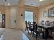 Formal dining room featuring a large table with seating for six at 1404 Crystal Rainey Ave, North Las Vegas, NV 89086