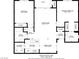 Floor plan showing a 1009 sq ft layout at 1900 High Valley Ct # 104, Las Vegas, NV 89128