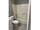 Updated bathroom with tub, shower, toilet and vanity at 2072 Mesquite Ln # 104, Laughlin, NV 89029