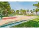 Outdoor basketball and volleyball courts at 2521 Seascape Dr, Las Vegas, NV 89128