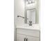 Stylish powder room with updated vanity at 2632 Cathedral Ln, Las Vegas, NV 89108