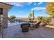 Relaxing patio with seating area and pool views at 2837 Josephine Dr, Henderson, NV 89044